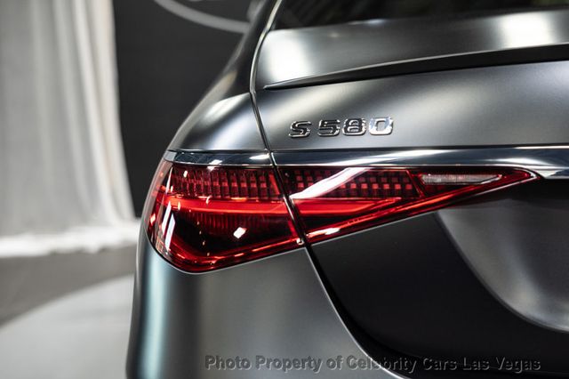 2025 Mercedes-Benz S-Class 20"Amg wheels, Night black Magno factory Matte paint, AMG line,  - 22882317 - 12