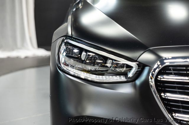 2025 Mercedes-Benz S-Class 20"Amg wheels, Night black Magno factory Matte paint, AMG line,  - 22882317 - 14