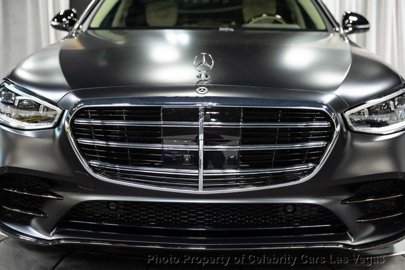 2025 Mercedes-Benz S-Class 20"Amg wheels, Night black Magno factory Matte paint, AMG line,  - 22882317 - 16