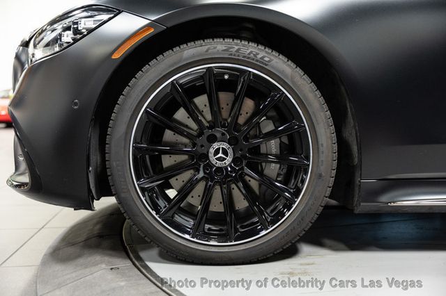 2025 Mercedes-Benz S-Class 20"Amg wheels, Night black Magno factory Matte paint, AMG line,  - 22882317 - 18