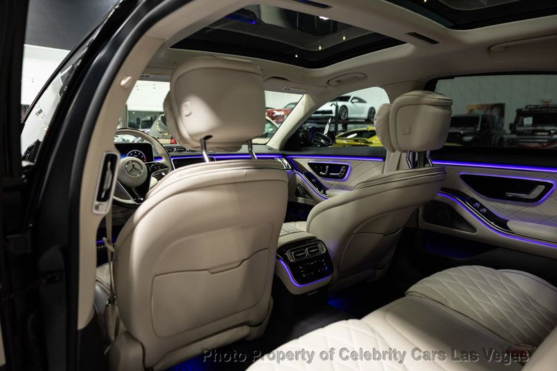 2025 Mercedes-Benz S-Class 20"Amg wheels, Night black Magno factory Matte paint, AMG line,  - 22882317 - 32