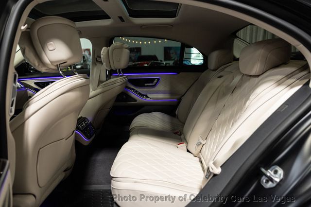 2025 Mercedes-Benz S-Class 20"Amg wheels, Night black Magno factory Matte paint, AMG line,  - 22882317 - 33