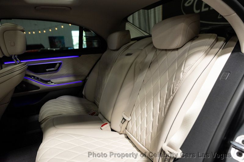 2025 Mercedes-Benz S-Class 20"Amg wheels, Night black Magno factory Matte paint, AMG line,  - 22882317 - 34