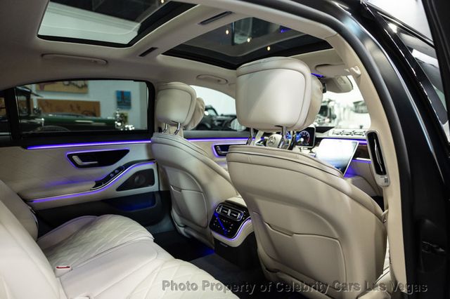 2025 Mercedes-Benz S-Class 20"Amg wheels, Night black Magno factory Matte paint, AMG line,  - 22882317 - 42