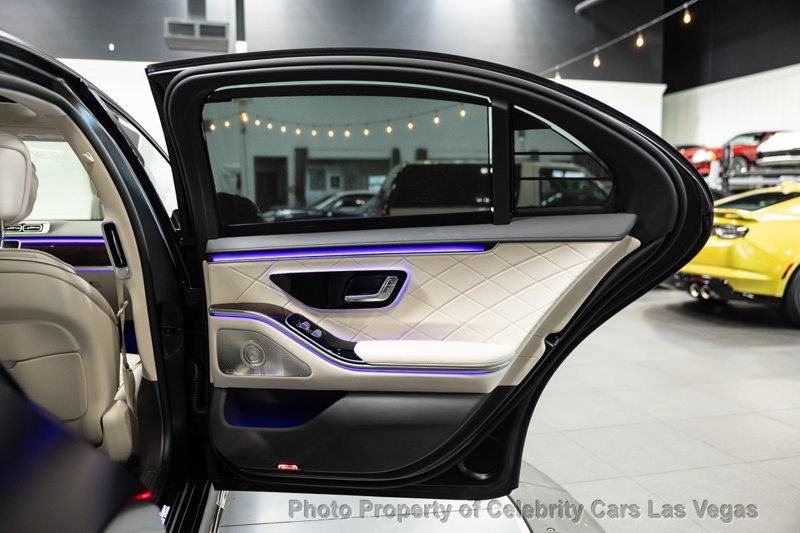 2025 Mercedes-Benz S-Class 20"Amg wheels, Night black Magno factory Matte paint, AMG line,  - 22882317 - 45