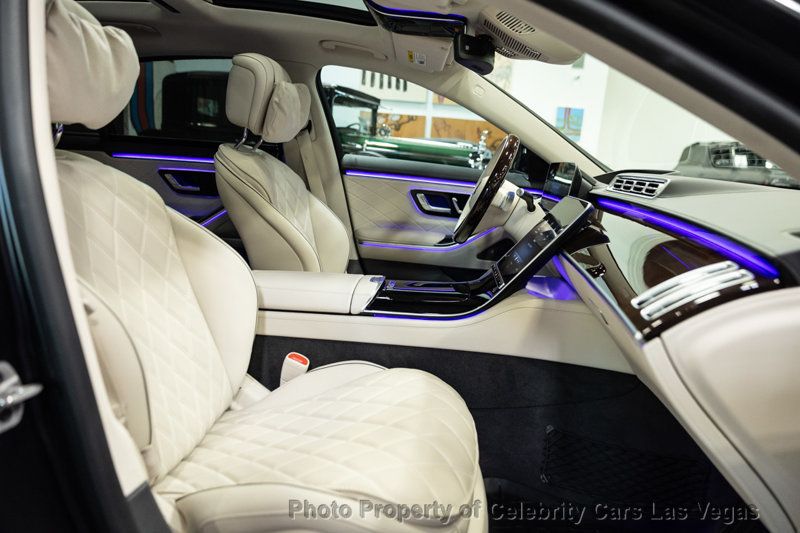 2025 Mercedes-Benz S-Class 20"Amg wheels, Night black Magno factory Matte paint, AMG line,  - 22882317 - 47