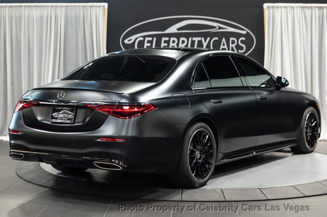2025 Mercedes-Benz S-Class 20"Amg wheels, Night black Magno factory Matte paint, AMG line,  - 22882317 - 4