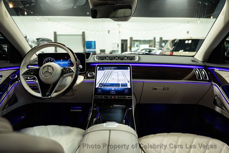 2025 Mercedes-Benz S-Class 20"Amg wheels, Night black Magno factory Matte paint, AMG line,  - 22882317 - 51