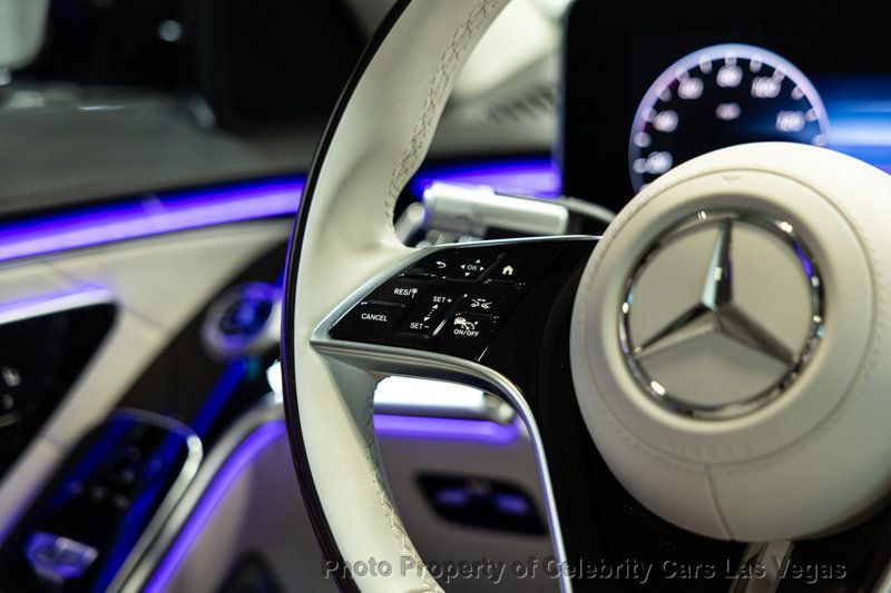 2025 Mercedes-Benz S-Class 20"Amg wheels, Night black Magno factory Matte paint, AMG line,  - 22882317 - 55