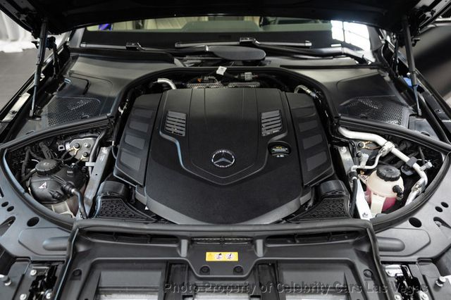 2025 Mercedes-Benz S-Class 20"Amg wheels, Night black Magno factory Matte paint, AMG line,  - 22882317 - 57