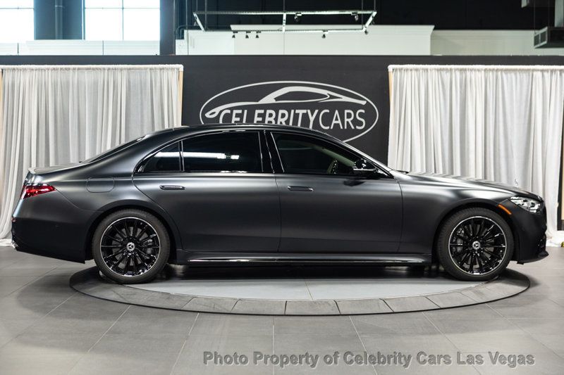 2025 Mercedes-Benz S-Class 20"Amg wheels, Night black Magno factory Matte paint, AMG line,  - 22882317 - 5