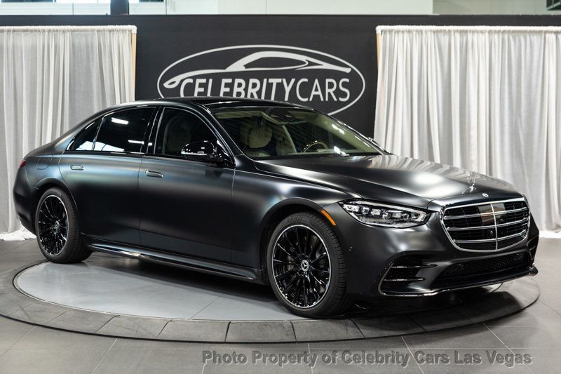2025 Mercedes-Benz S-Class 20"Amg wheels, Night black Magno factory Matte paint, AMG line,  - 22882317 - 6