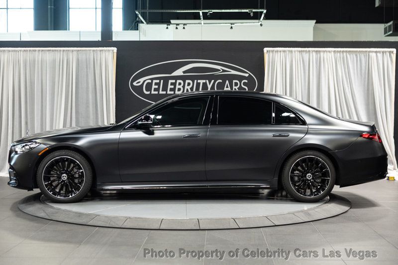2025 Mercedes-Benz S-Class 20"Amg wheels, Night black Magno factory Matte paint, AMG line,  - 22882317 - 8