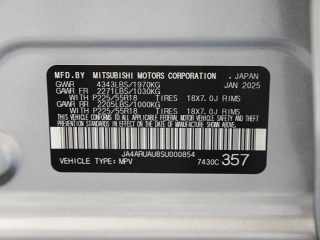 2025 Mitsubishi Outlander Sport 2.0 LE - 23006667 - 10