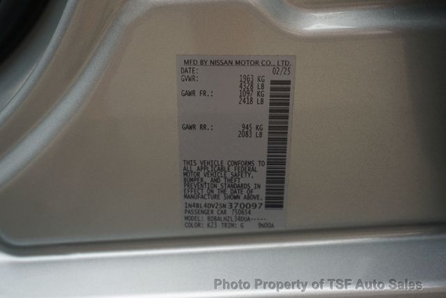 2025 Nissan Altima SV FWD - 23054835 - 18