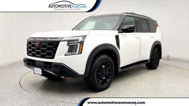 2025 Nissan Armada 4x4 PRO-4X w/ 20'' Wheels & Revised Front Bumpers - 22997452 - 0