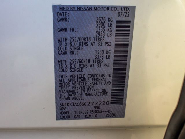 2025 Nissan Pathfinder S - 23076166 - 13