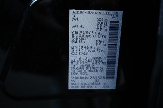 2025 Nissan Pathfinder SV 2WD - 22969306 - 38