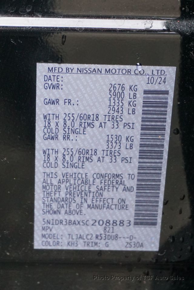 2025 Nissan Pathfinder SV 2WD - 22988724 - 32