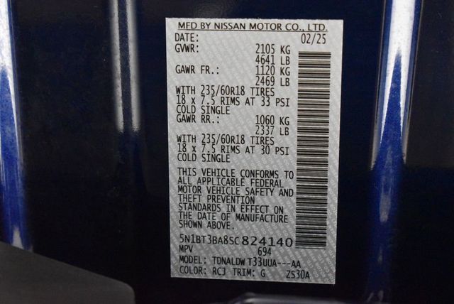 2025 Nissan Rogue FWD SV - 23009026 - 36