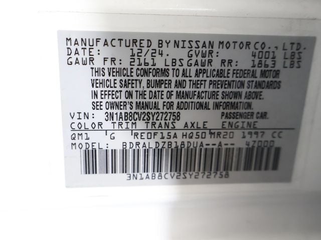 2025 Nissan Sentra SV CVT - 23086688 - 44