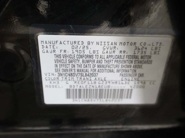 2025 Nissan Versa S CVT - 23037573 - 40