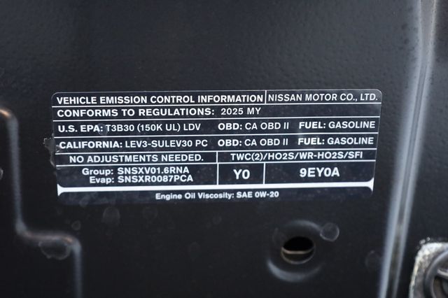 2025 Nissan Versa S CVT - 22970720 - 11