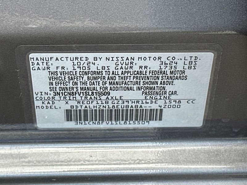 2025 Nissan Versa SR CVT - 23024040 - 21