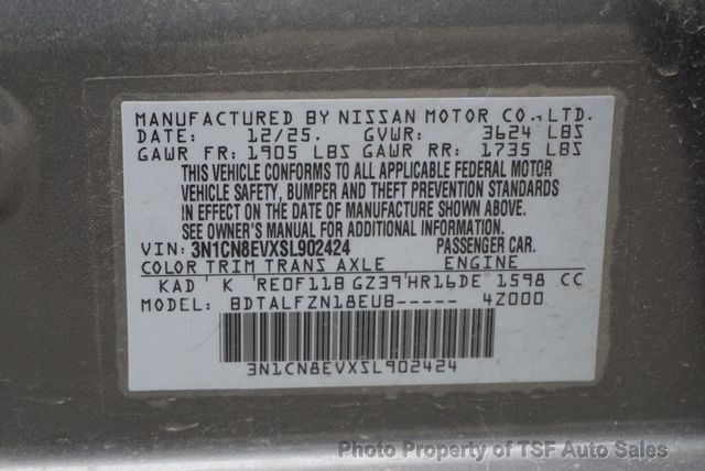 2025 Nissan Versa SV CVT - 23025471 - 31
