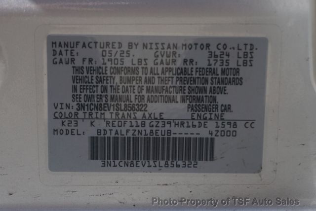 2025 Nissan Versa SV CVT - 23043604 - 27