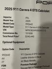 2025 Porsche 911 Carrera 4 GTS Cabriolet - 23071905 - 52