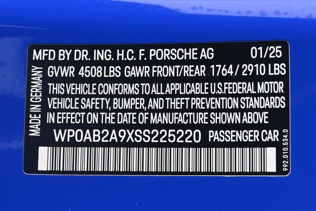 2025 Porsche 911 Carrera GTS - 22991640 - 33