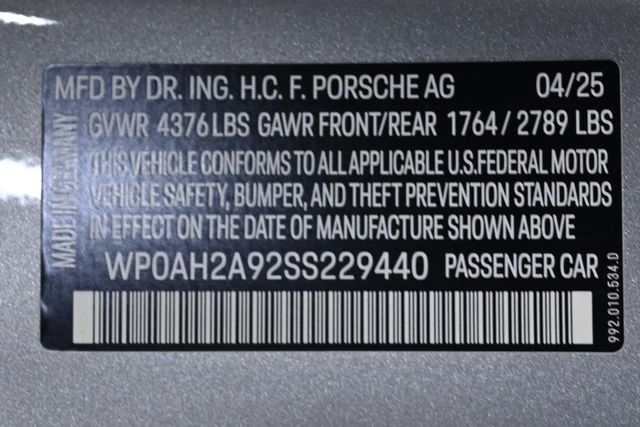 2025 Porsche 911 Carrera S - 22908437 - 29