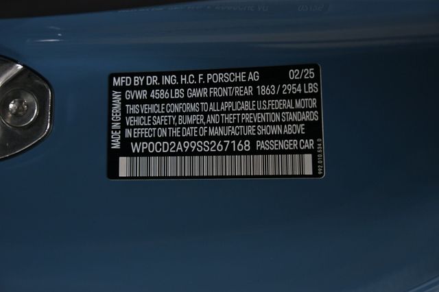 2025 Porsche 911 Turbo S Cabriolet - 22940987 - 67