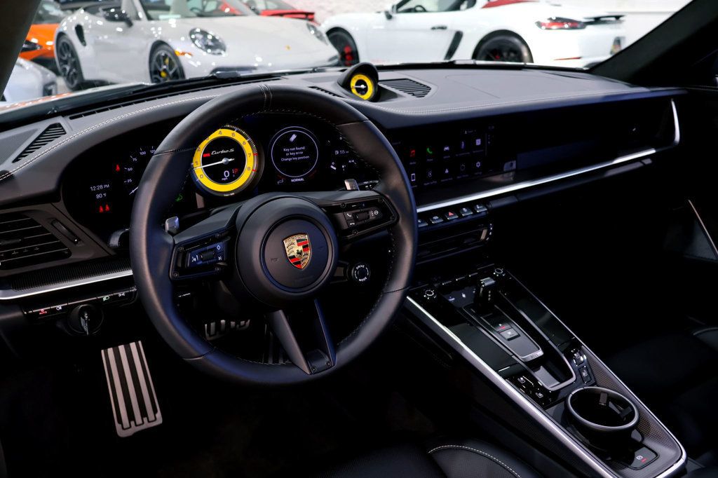 2025 Porsche 911 TURBO S CPE CHALK...2,265 Miles...P80 Sport Design - 23019155 - 30