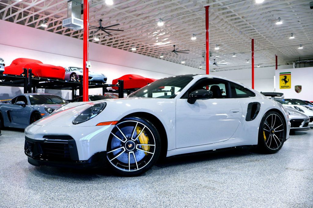 2025 Porsche 911 TURBO S CPE CHALK...2,265 Miles...P80 Sport Design - 23019155 - 3