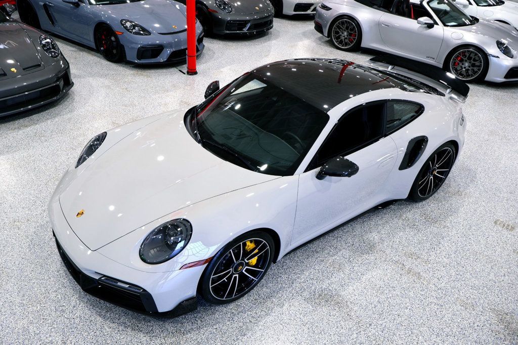 2025 Porsche 911 TURBO S CPE CHALK...2,265 Miles...P80 Sport Design - 23019155 - 4