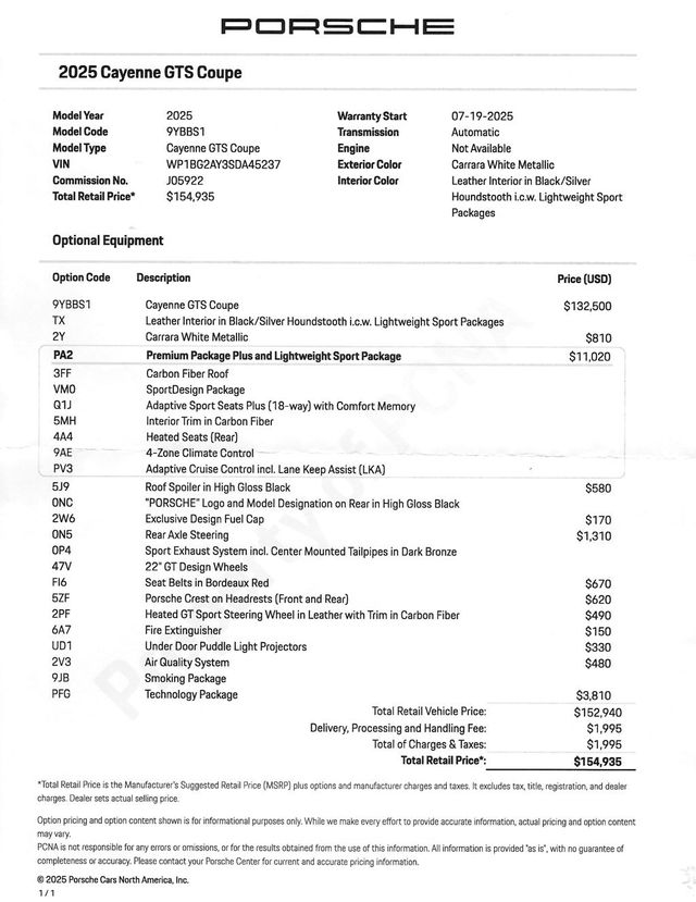 2025 Porsche Cayenne GTS Coupe AWD - 22956149 - 8