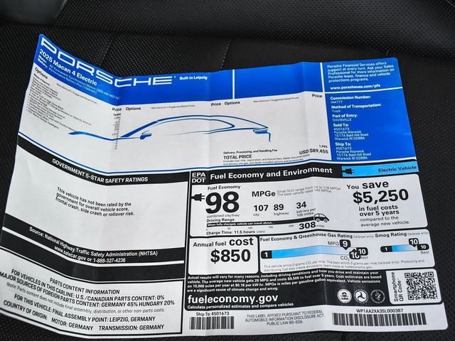 2025 Porsche Macan Electric 4 - 22922996 - 59