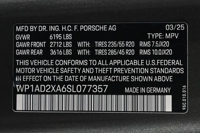 2025 Porsche Macan Electric Electric RWD - 22968804 - 28