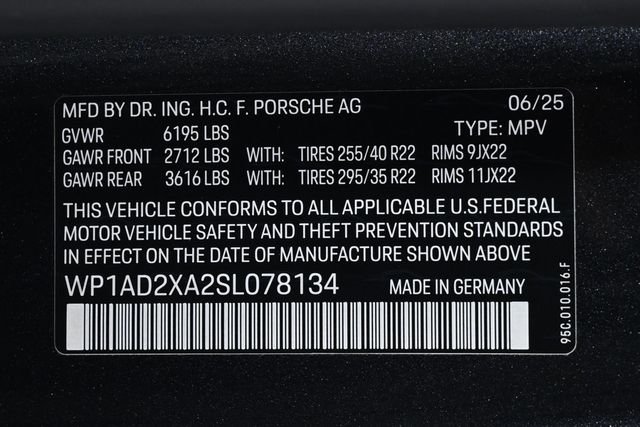 2025 Porsche Macan Electric Electric RWD - 22990816 - 26