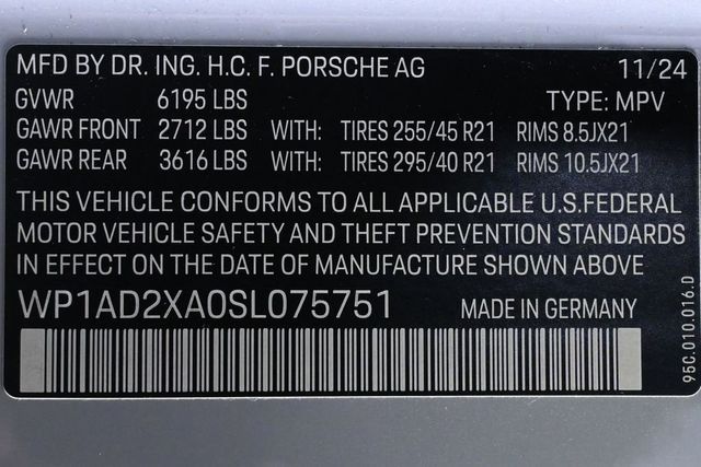 2025 Porsche Macan Electric Electric RWD - 23008533 - 26