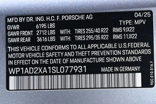2025 Porsche Macan Electric Electric RWD - 23025447 - 27
