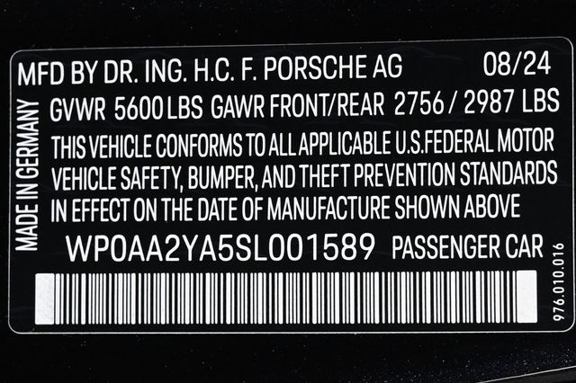 2025 Porsche Panamera 4 - 22955203 - 26