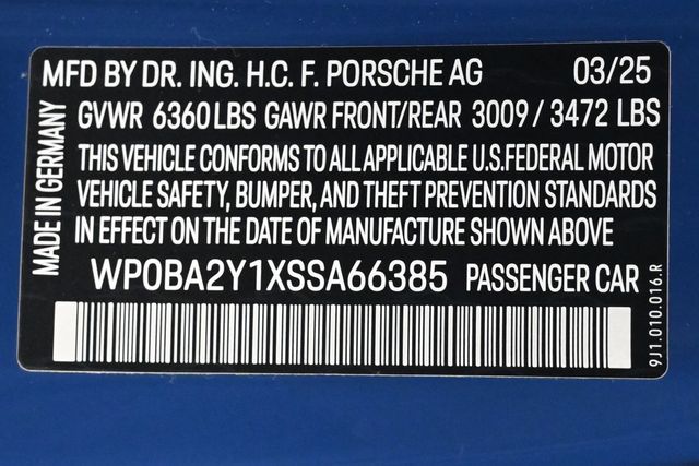 2025 Porsche Taycan Cross Turismo 4 - 22950432 - 28