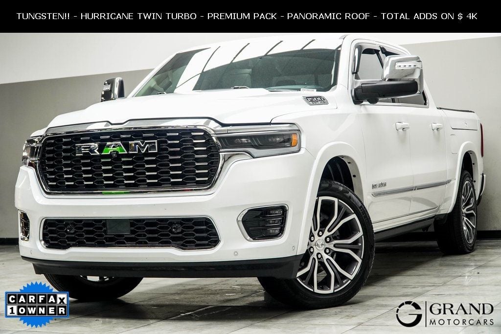 Used 2025 RAM Ram 1500 Pickup Tungsten with VIN 1C6SRFKP6SN590200 for sale in Kennesaw, GA