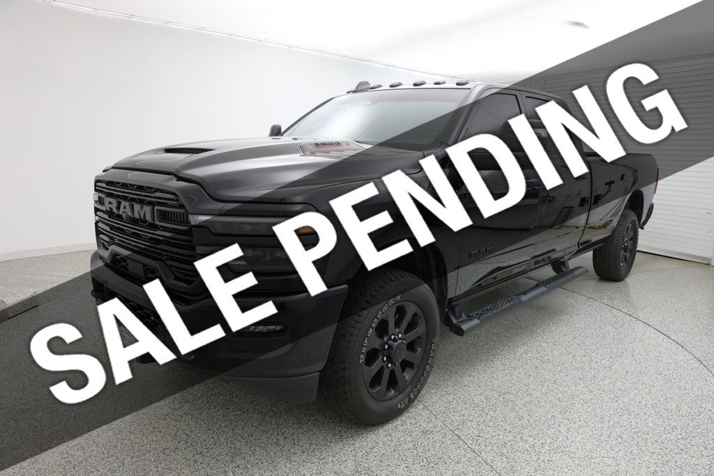 2025 Ram 3500 Laramie 4x4 Crew Cab 8' Box Night Edition w/ 6.7L HO Diesel I6 - 23037750 | Video 1