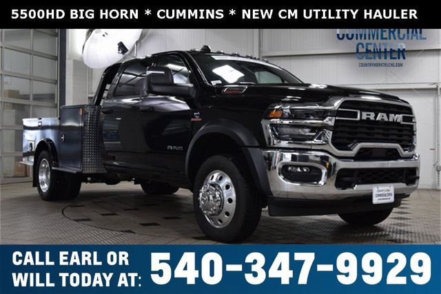 2025 Ram 5500 Chassis Cab 5500 CREW 4X4 * BIG HORN * CUMMINS * NEW CM UTILITY-HAULER - 22912511 - 0