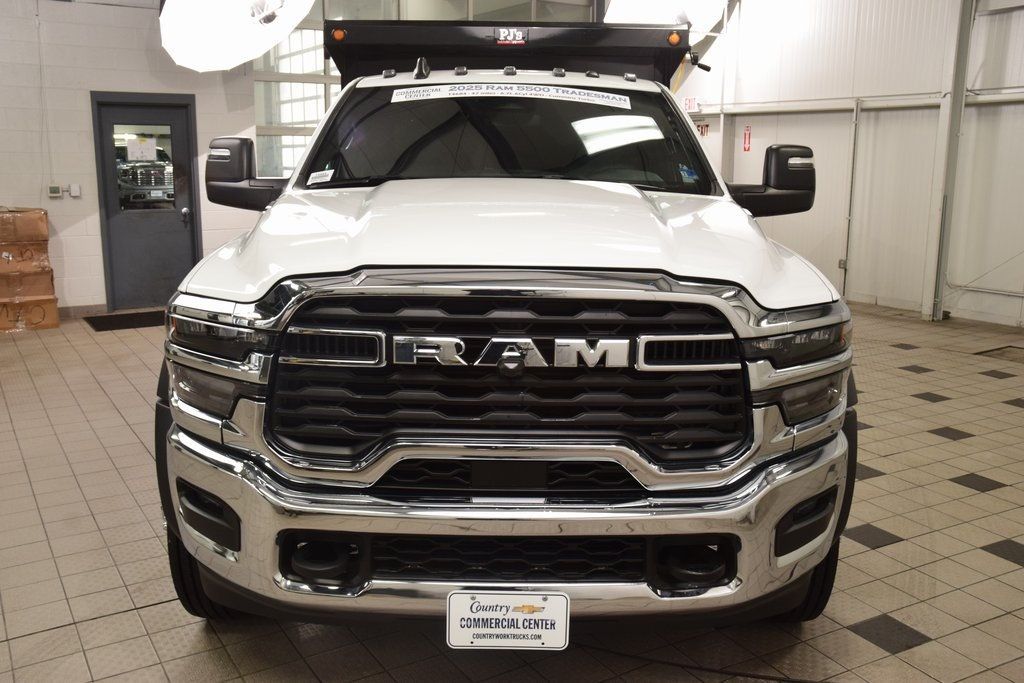 2025 Ram 5500 Chassis Cab 5500 CREW 4X4 * CUMMINS * 11' PJ'S MASON DUMP * DROP SIDES - 22981962 - 1