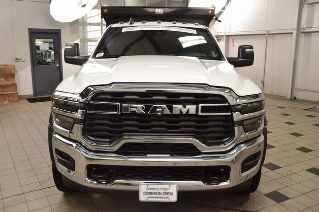 2025 Ram 5500 Chassis Cab 5500 CREW 4X4 * CUMMINS * 11' PJ'S MASON DUMP * DROP SIDES - 22981962 - 1